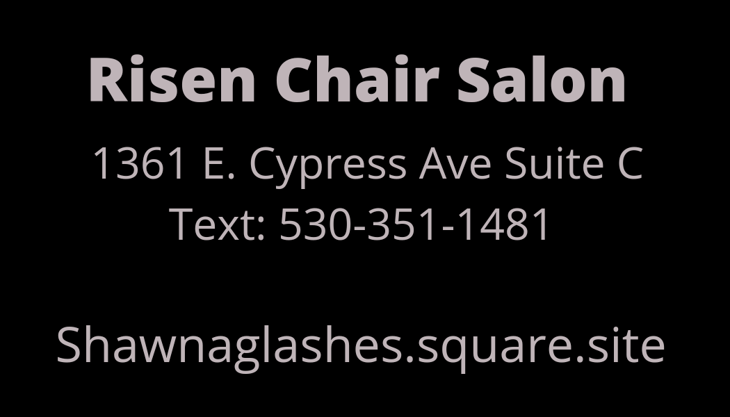 ShawnaG Lashes by Risen Chair Salon