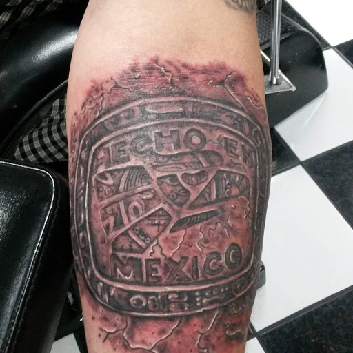 Explore birth date tattoo idea, creative tattoo ideas in Tucson, available at Tattoo Azteca Inc