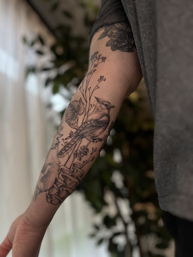 Explore river tattoo ideas, creative tattoo ideas in Leola, available at Sweet Omens