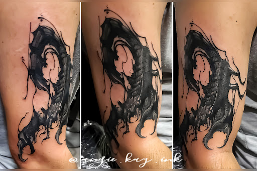 Explore greece tattoo ideas, creative tattoo ideas in Casper, available at Luna & Lotus Amethyst Ink Angie Kay