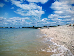 Photo de L'Anse de Pampin Beach avec rivage droit, long