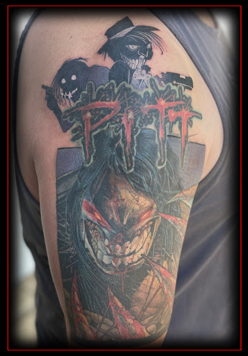 Explore anti government tattoo ideas, creative tattoo ideas in Omaha, available at Eternal Tattoo & Body Piercing - Omaha