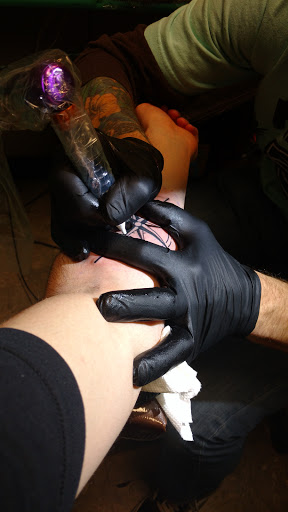 Explore tattoo station ideas, creative tattoo ideas in Overland Park, available at Aftershock Tattoo Co.