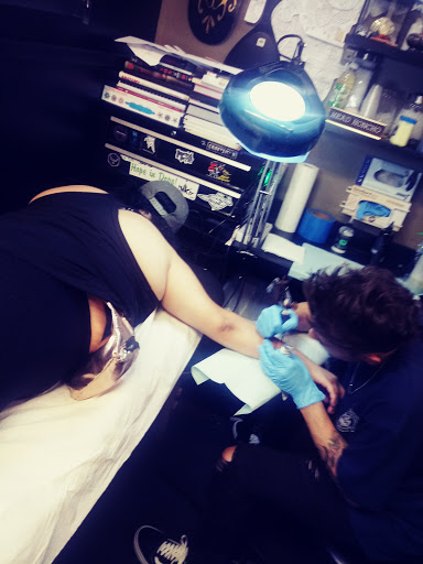 Explore sibling matching tattoo ideas, creative tattoo ideas in Jersey City, available at 7 Souls Tattoo & Body Piercing