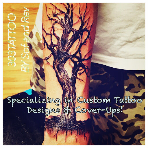 Explore day of the dead tattoo ideas, creative tattoo ideas in Lake Havasu City, available at 303Tattoo