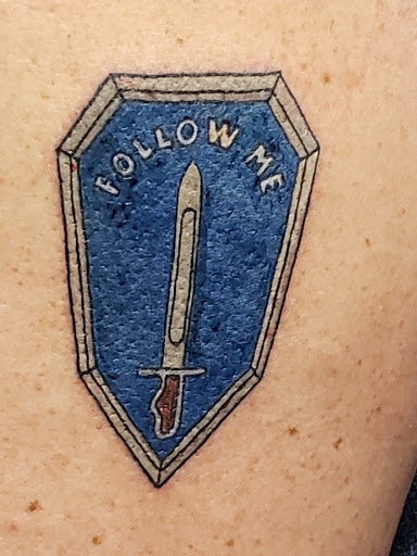 Explore medieval knight tattoo ideas, creative tattoo ideas in Clearwater, available at Foolish Pride 2 Tattoo Co.