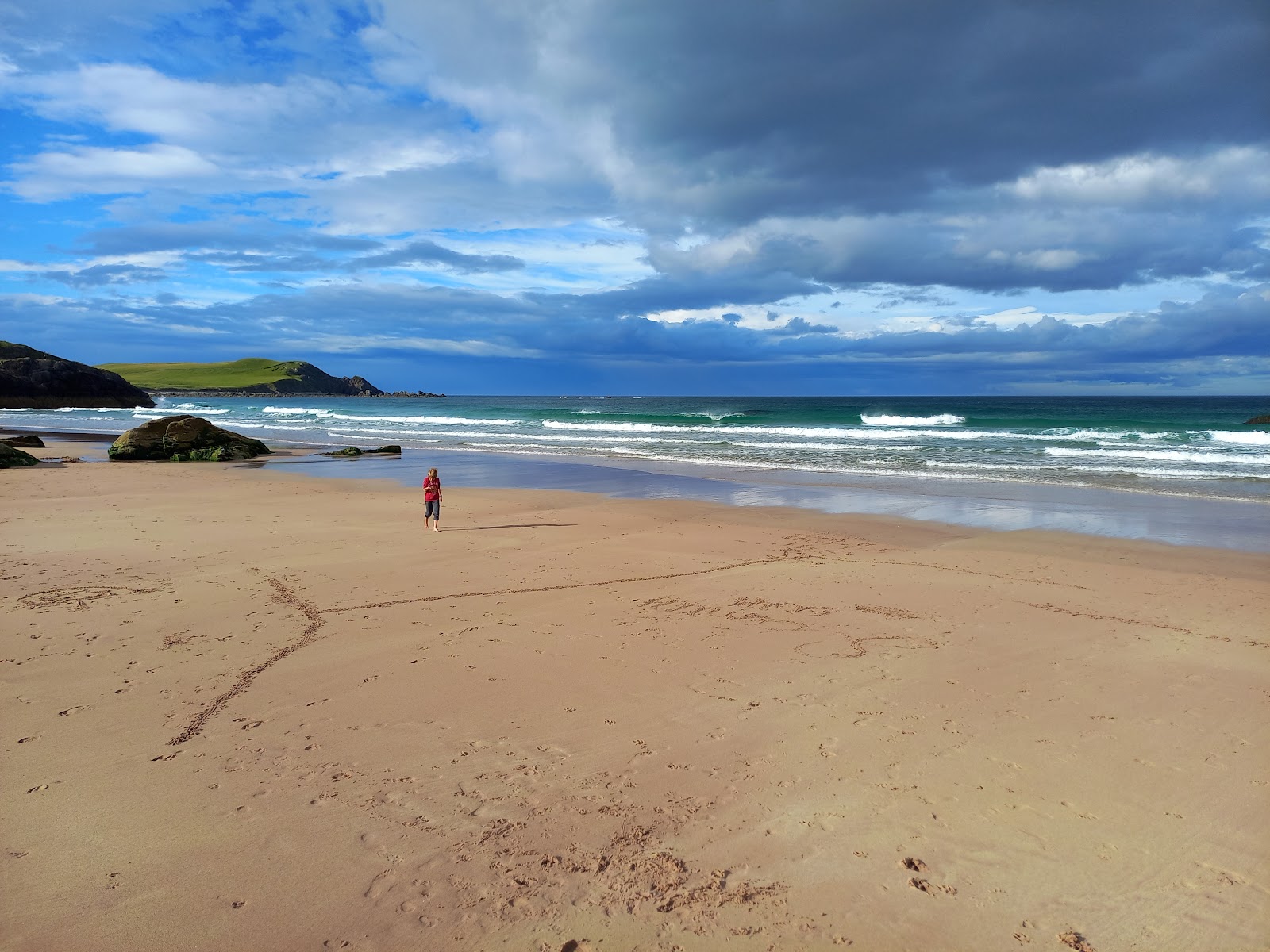 Fotografija Durness plaža z visok stopnjo čistoče