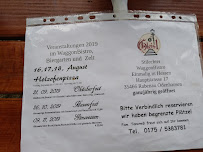 Bistro WaggonBistro Gleis 1 à Rabenau - menu / carte