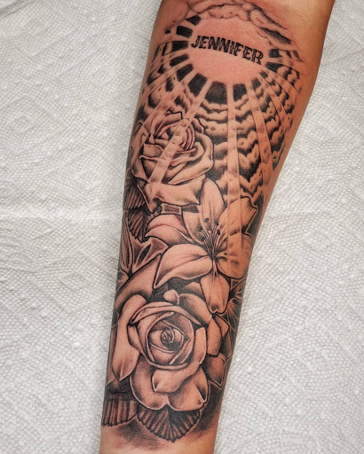 Explore b tattoo ideas, creative tattoo ideas in Ronkonkoma, available at Velvet Tattoo Parlor LLC