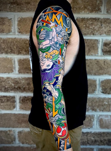 Find tattoo ideas chest for your next unique tattoo in Virginia Beach at Salt Water Tattoo