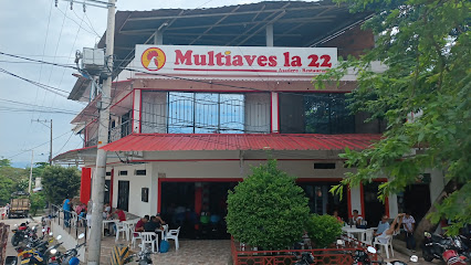 Asadero restaurante multiaves la mejor! - barrio el cruce, Calle 5 #7-01, Purificación, Tolima, Colombia