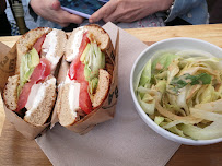 Sandwich au poulet du Restauration rapide Green Bagel Café Epinal - n°5