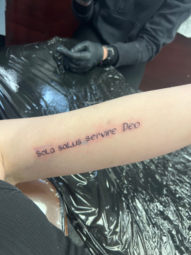 Explore 2 dog tattoo ideas, creative tattoo ideas in Dorchester, available at Holistic Ink Boston Tattoo Shop