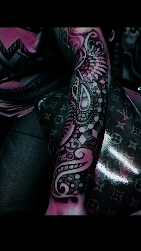 Explore graveyard tattoo ideas, creative tattoo ideas in Indianapolis, available at Inkfam Tattoo Gallery