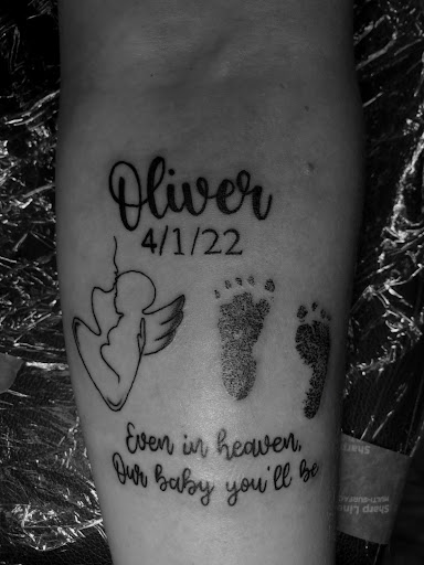 Explore small faith tattoo ideas, creative tattoo ideas in North Tonawanda, available at Dark Side Ink Tattoo Studio