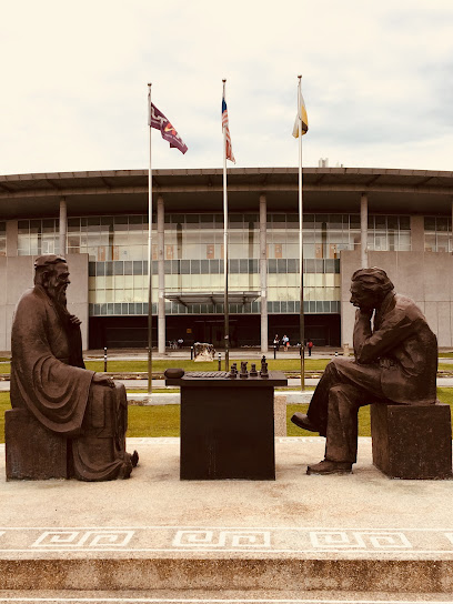 Bronze Sculptures of Confucius and Einstein, UTAR