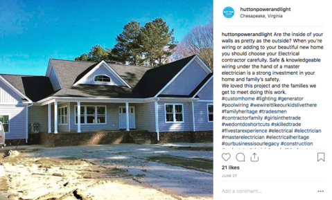 Electrician «Hutton Power & Light», reviews and photos, 5295 Greenwich Rd Ste 110, Virginia Beach, VA 23462, USA