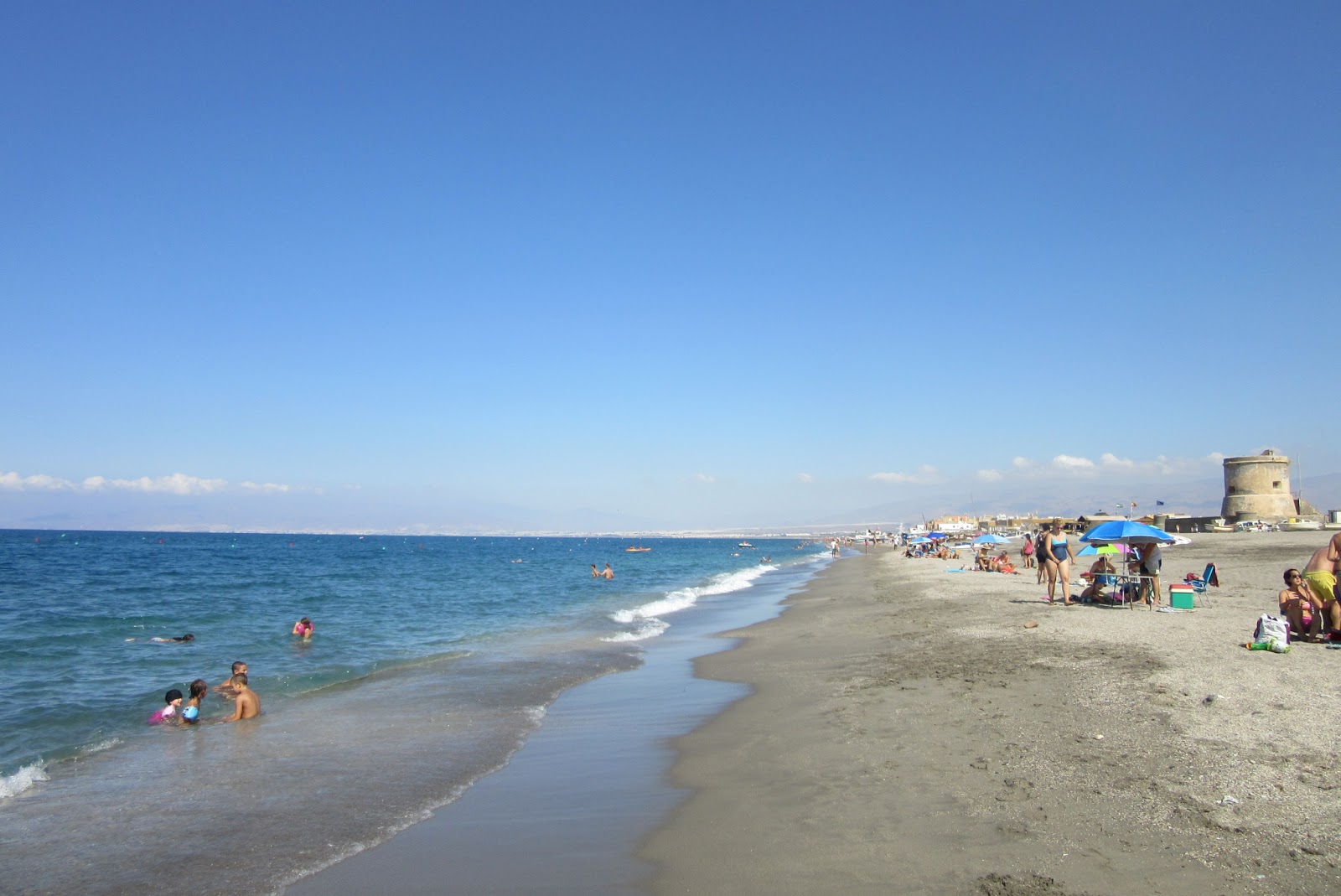 Foto van Playa Cabo de Gata met hoog niveau van netheid