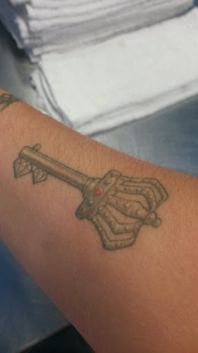 Explore rip daddy tattoo ideas, creative tattoo ideas in Newton, available at St. Marys Tattoo Emporium