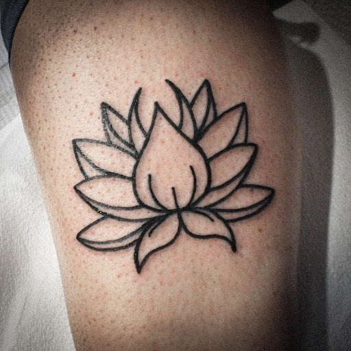 Explore women leg tattoo ideas, creative tattoo ideas in Snohomish, available at Unknown Tattoo Co.