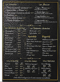 Carte du El Bahia Restaurant à Gévezé