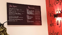 Café quai 33 à Paris menu
