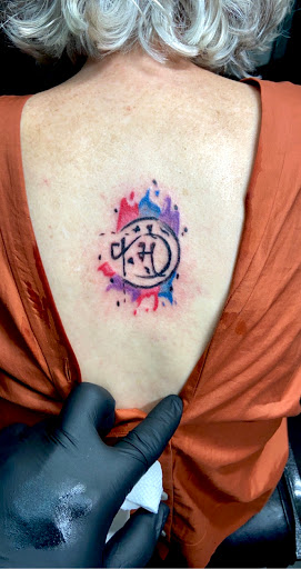 Explore thigh hip tattoo ideas, creative tattoo ideas in Meridian, available at Creative Pain Tattoo Studio