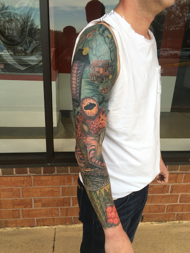 Explore bad bunny tattoo ideas, creative tattoo ideas in Atlanta, available at Empyrean Tattoo Studio