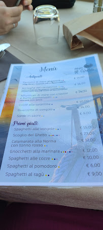 Restaurant Rifugio Il Ghebo à Porto Viro (le menu)