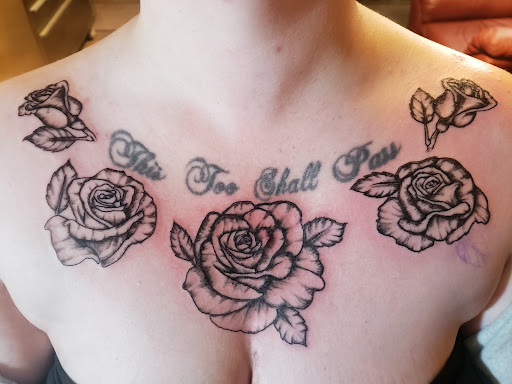 Explore racoon tattoo ideas, creative tattoo ideas in Salem, available at Body Graphix Tattoo Studio