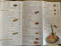 YOYO SUSHI RISTORANTE à Bagnolo Piemonte carte