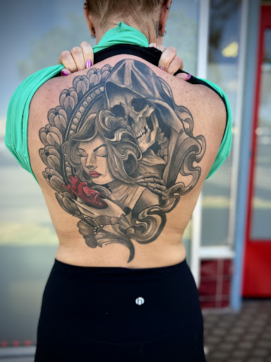 Explore cover up tattoo ideas female, creative tattoo ideas in Castle Rock, available at Hidden Thorn Tattoo Studio
