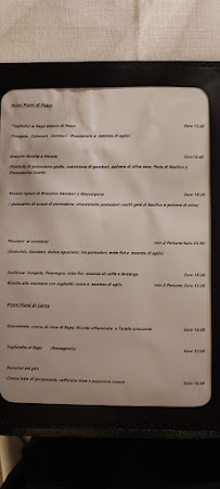 Brigante Restaurant à Misano Adriatico carte