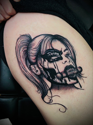 Explore tattoo ideas for words, creative tattoo ideas in North Tonawanda, available at Dark Side Ink Tattoo Studio