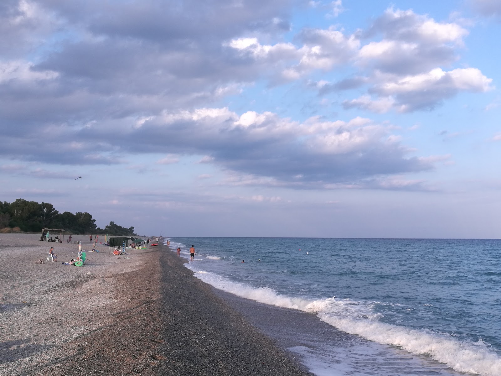 Roccella Ionica Beach'in fotoğrafı düz ve uzun ile birlikte