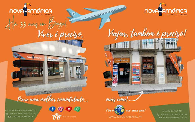 Avaliações doNova América-viagens E Turismo Lda em Braga - Agência de viagens