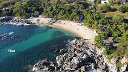 Fotografie cu Playa Manzanillo cu nivelul de curățenie înalt