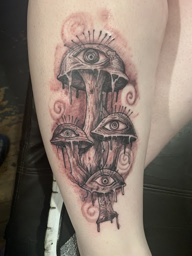 Explore wing tattoo ideas, creative tattoo ideas in Roanoke, available at RailYard INK