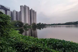 View of Lake and Siddha Buildings image