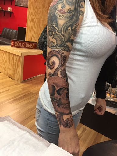 Explore m&m tattoo ideas, creative tattoo ideas in Ottumwa, available at Family Tradition TattoosPiercings