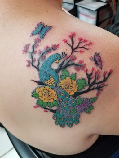 Explore beast tattoo ideas, creative tattoo ideas in Overland Park, available at Inkslingers Tattoo Studio