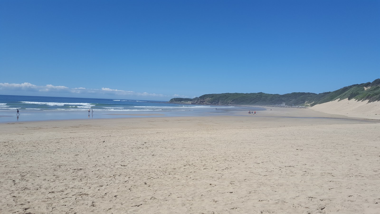 Fotografija Nahoon beach z prostoren zaliv