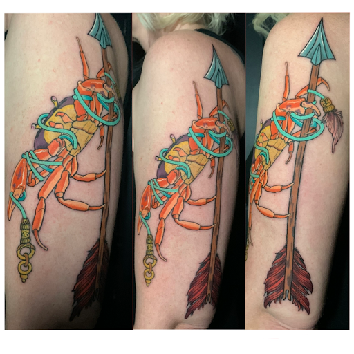 Explore tribal band tattoo ideas, creative tattoo ideas in Knoxville, available at Idle Hands Tattoo Studio