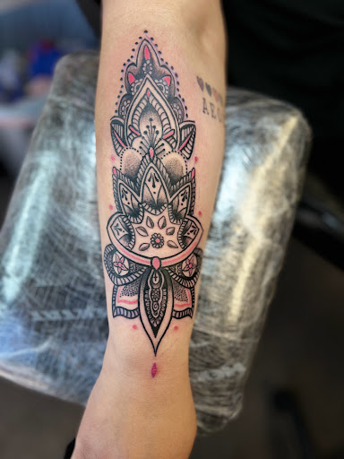 Explore tattoo ideas motorcycle, creative tattoo ideas in Abilene, available at Lino Ink Tattoo Studio