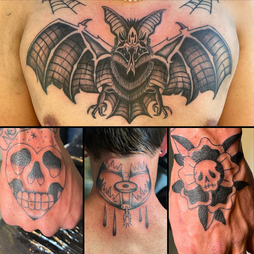 Explore tattoo ideas for a daughter, creative tattoo ideas in Orange, available at Top Floor Tattoo Studio