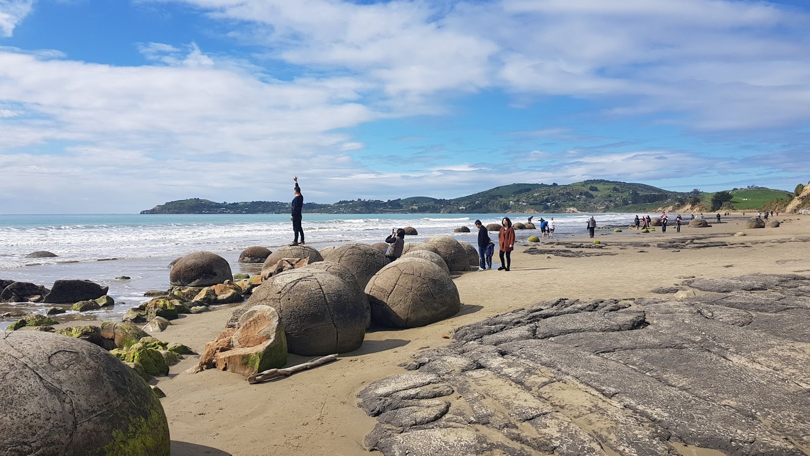 Zdjęcie Moeraki Boulders Beach obszar udogodnień