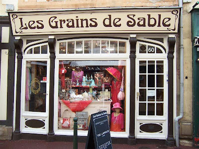 Les grains de sable à Trouville-sur-Mer