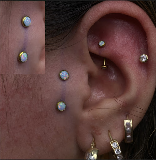 Explore party tattoo ideas, creative tattoo ideas in Houston, available at Body Art Piercing Studio