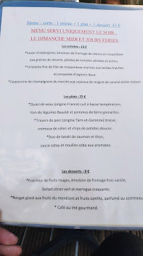 Menu du La Cave Ô Délices à Montauban