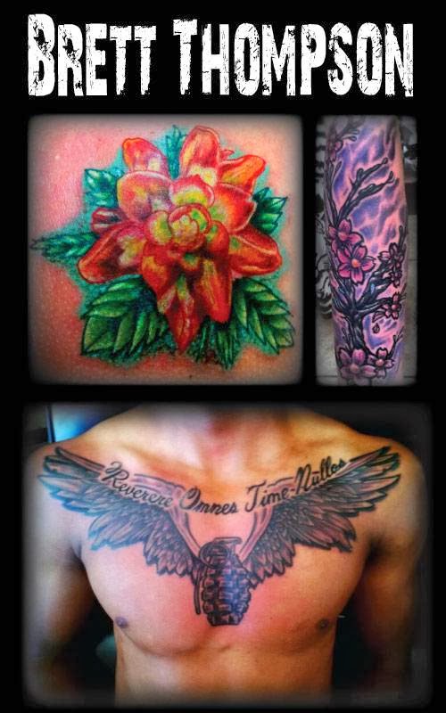 Brett Thompson Tattoo